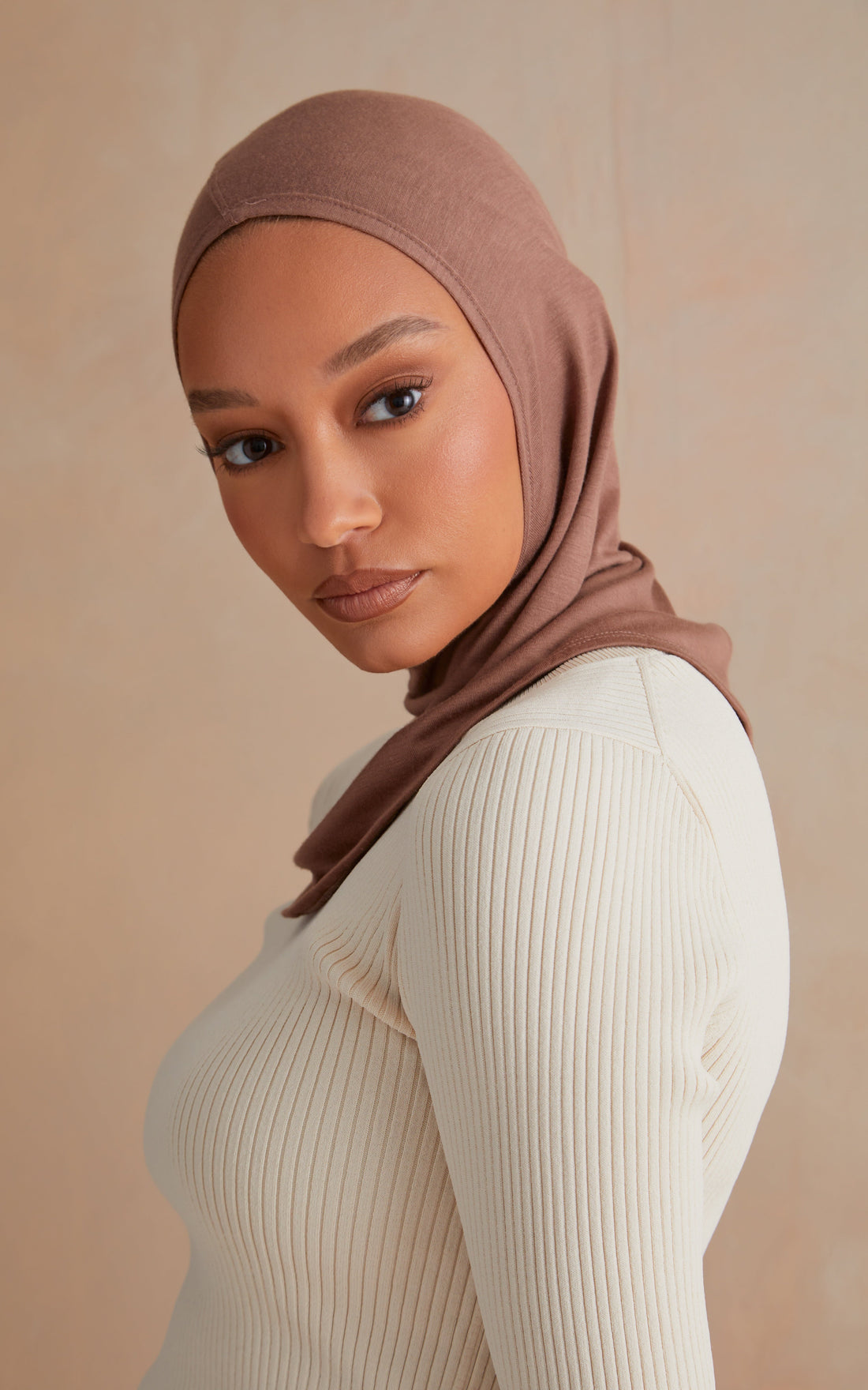 Hazelnut Full Coverage Essential Under Scarf