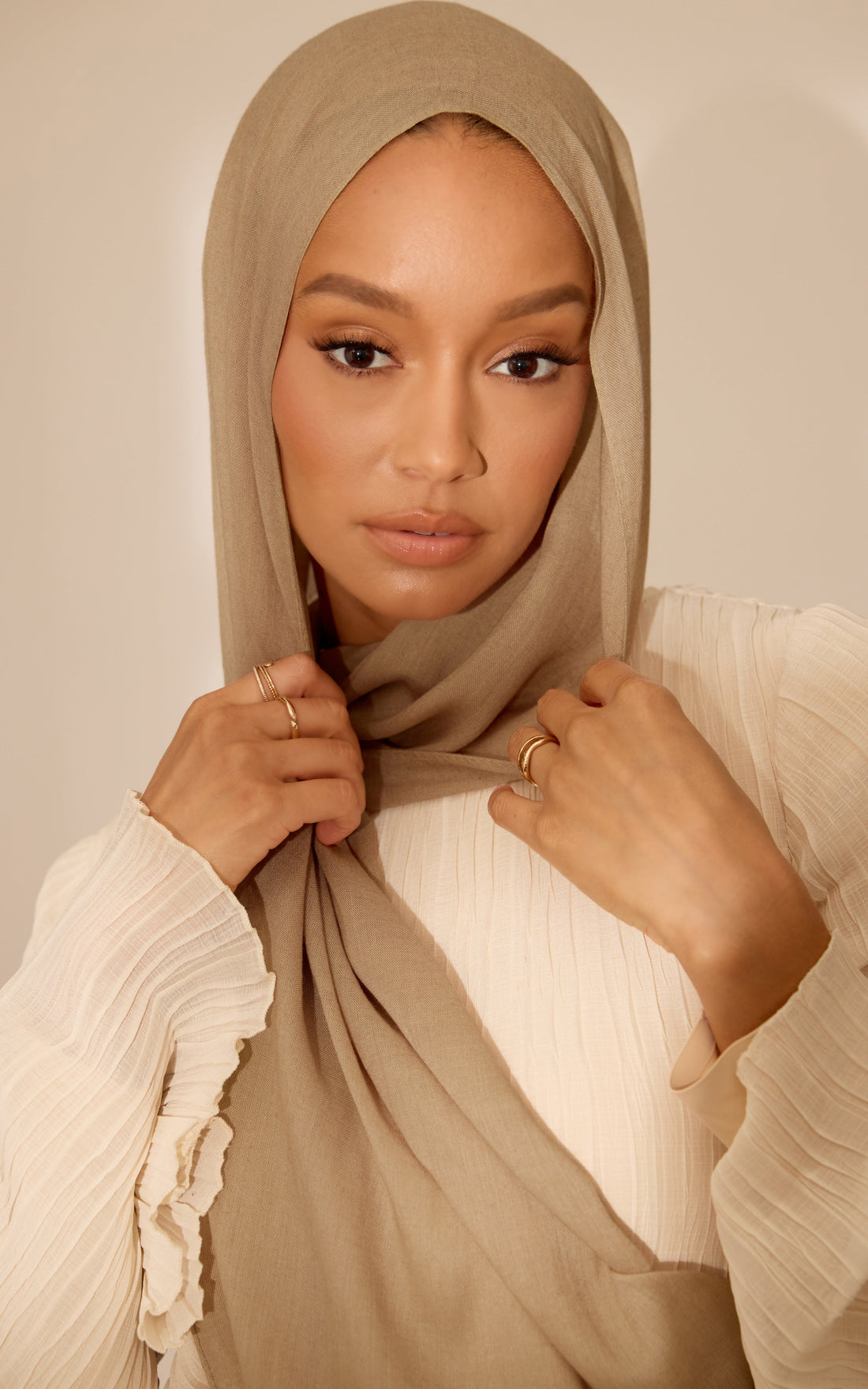 Italian Clay Modal Hijab — Mini