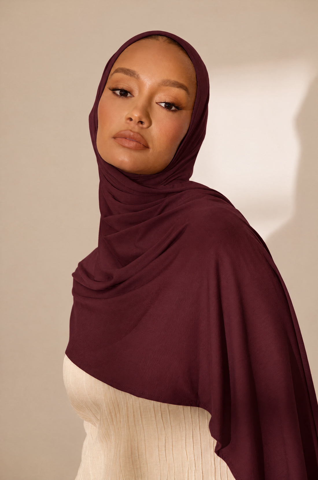 Italian Plum Effortless Hijab