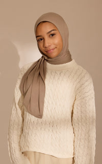 French Taupe Kids' Effortless Hijab