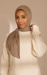 French Taupe Kids' Effortless Hijab