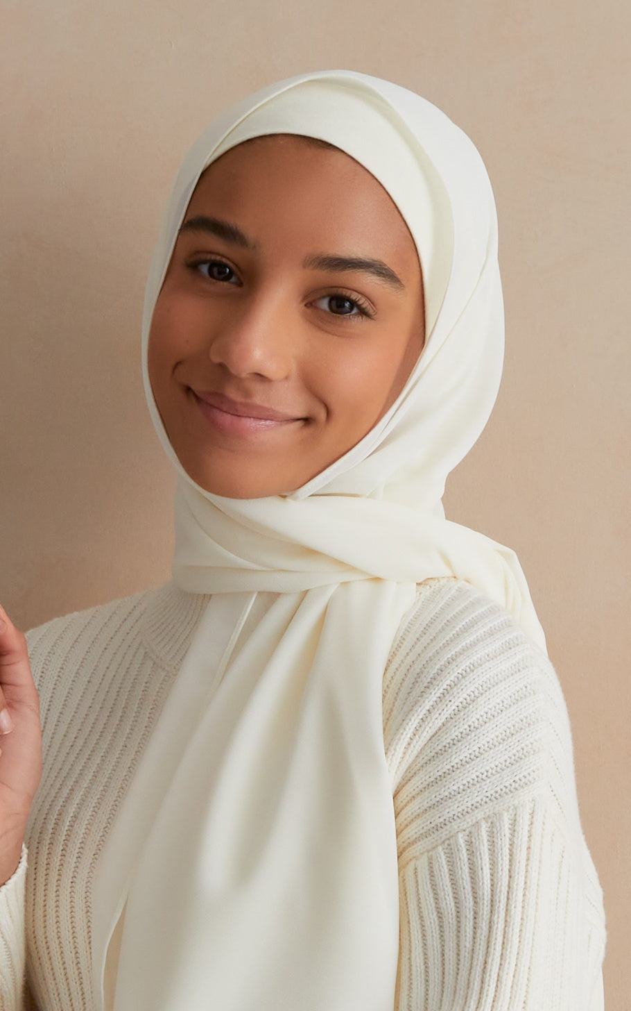 Ivory Kids' Under Scarf