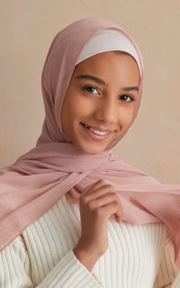 Mink Kids' Under Scarf