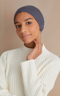 Slate Gray Kids' Under Scarf