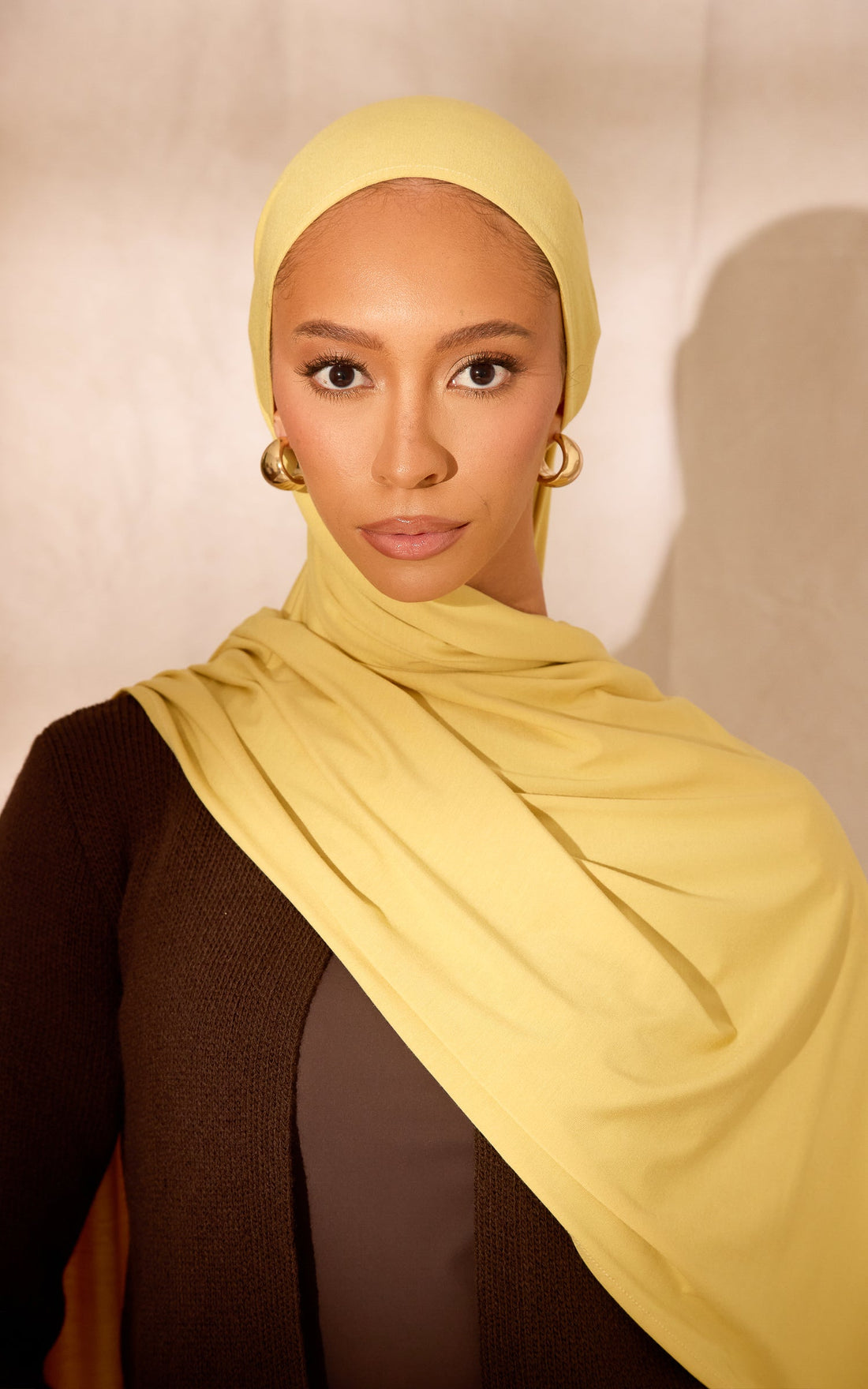 Lemon Grass Premium Jersey Hijab — Standard