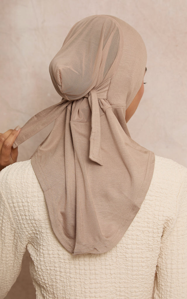 Full Coverage Mesh-Back Under Scarf Burro