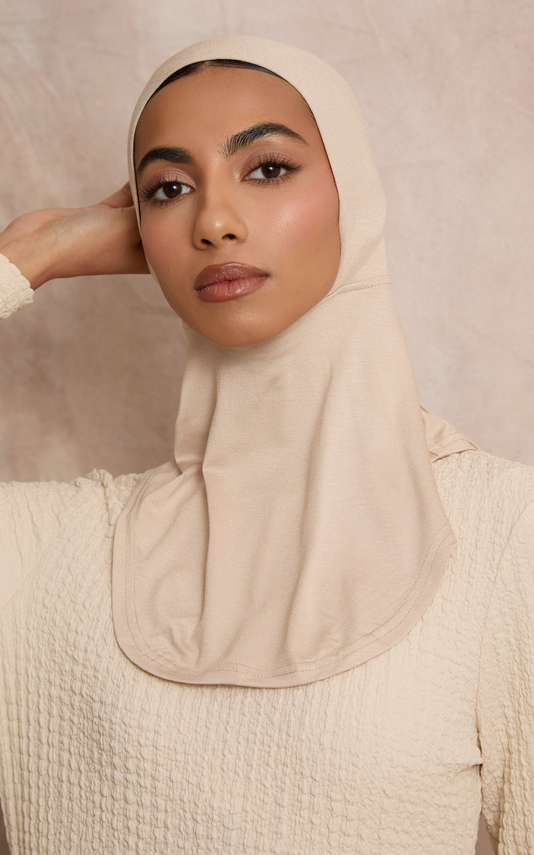 Moonlight Mesh-Back Under Scarf — Full Coverage
