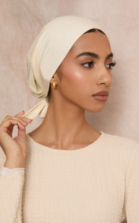 Ivory Mesh-Back Under Scarf — CULTURE (view 2)