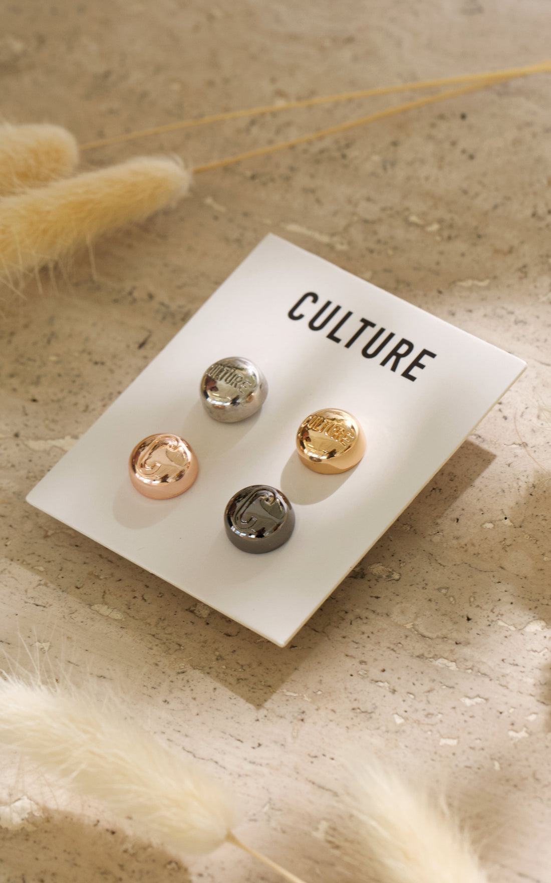 Metallic Mix Magnet Pin