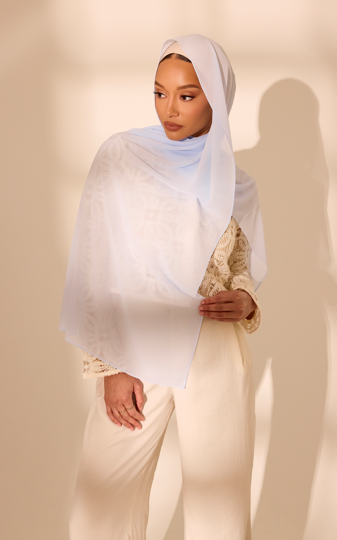 Jelly Mint Chiffon Hijab