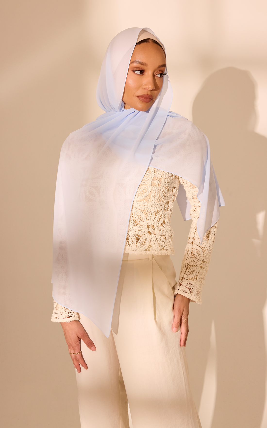 Jelly Mint Chiffon Hijab