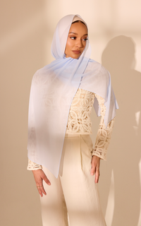 Jelly Mint Chiffon Hijab