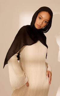 Onyx Modal Hijab — Mini
