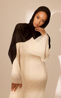 Onyx Modal Hijab — Mini