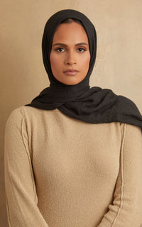 Onyx Premium Cotton Hijab