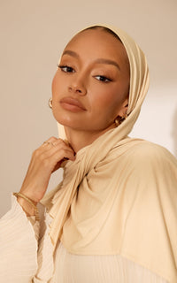 Pebble Premium Jersey Hijab — Mini