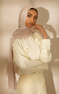 Primrose Pink Lustre Satin Hijab