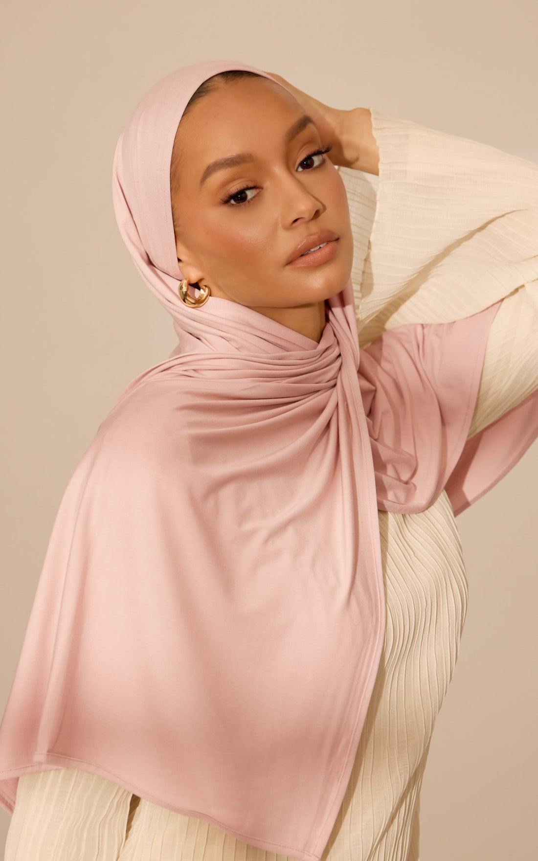 Primrose Premium Jersey Hijab — Mini