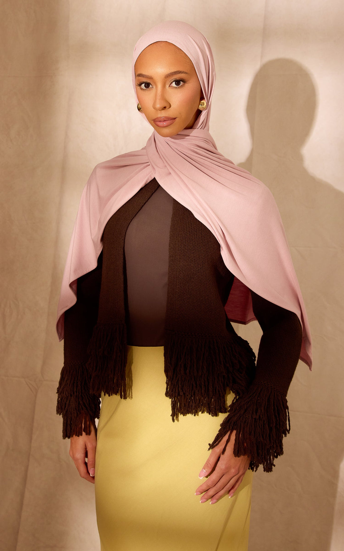 Primrose Premium Jersey Hijab — Mini