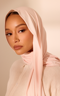 Peeled Lychee Premium Jersey Hijab — Mini