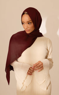 Rouge Modal Hijab — Mini