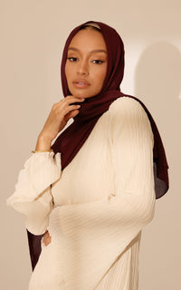 Rouge Modal Hijab — Mini