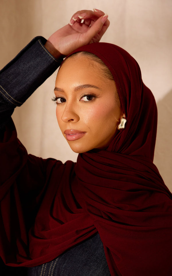 Rouge Premium Jersey Hijab