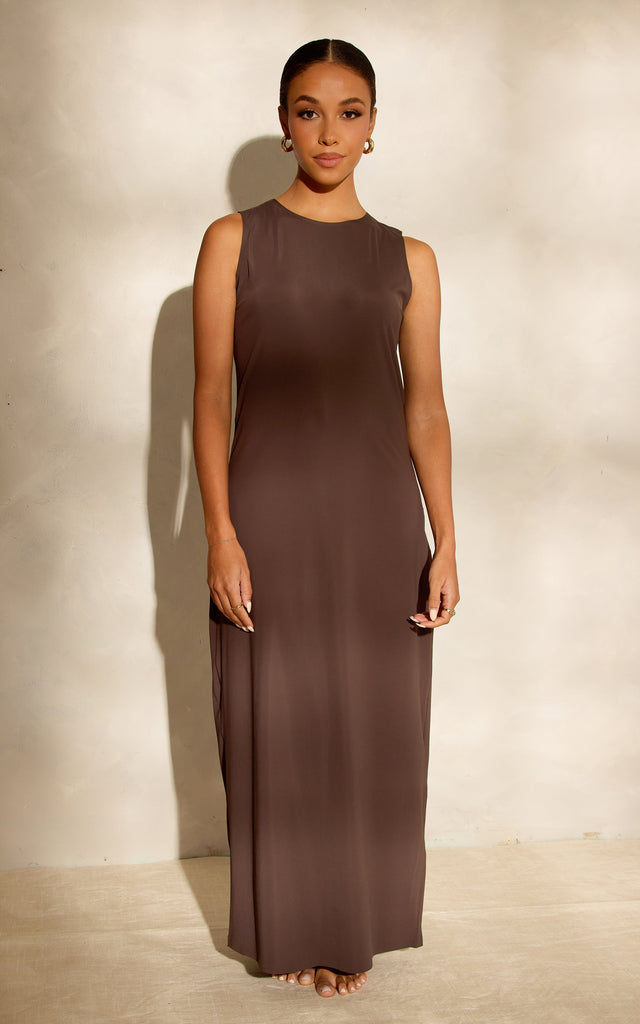 Seamless Sleeveless Slip Dress
