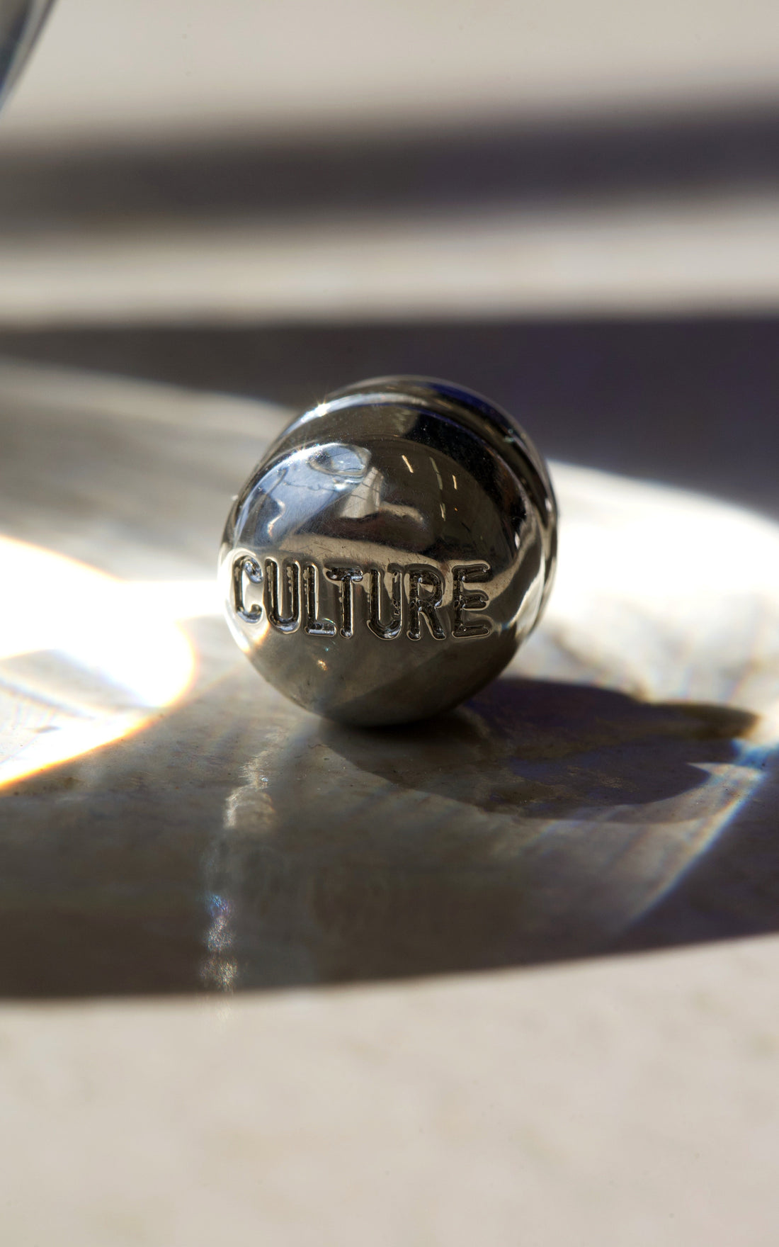 Silver Magnet Pin