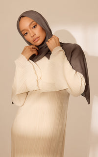 Teak Modal Hijab — Mini