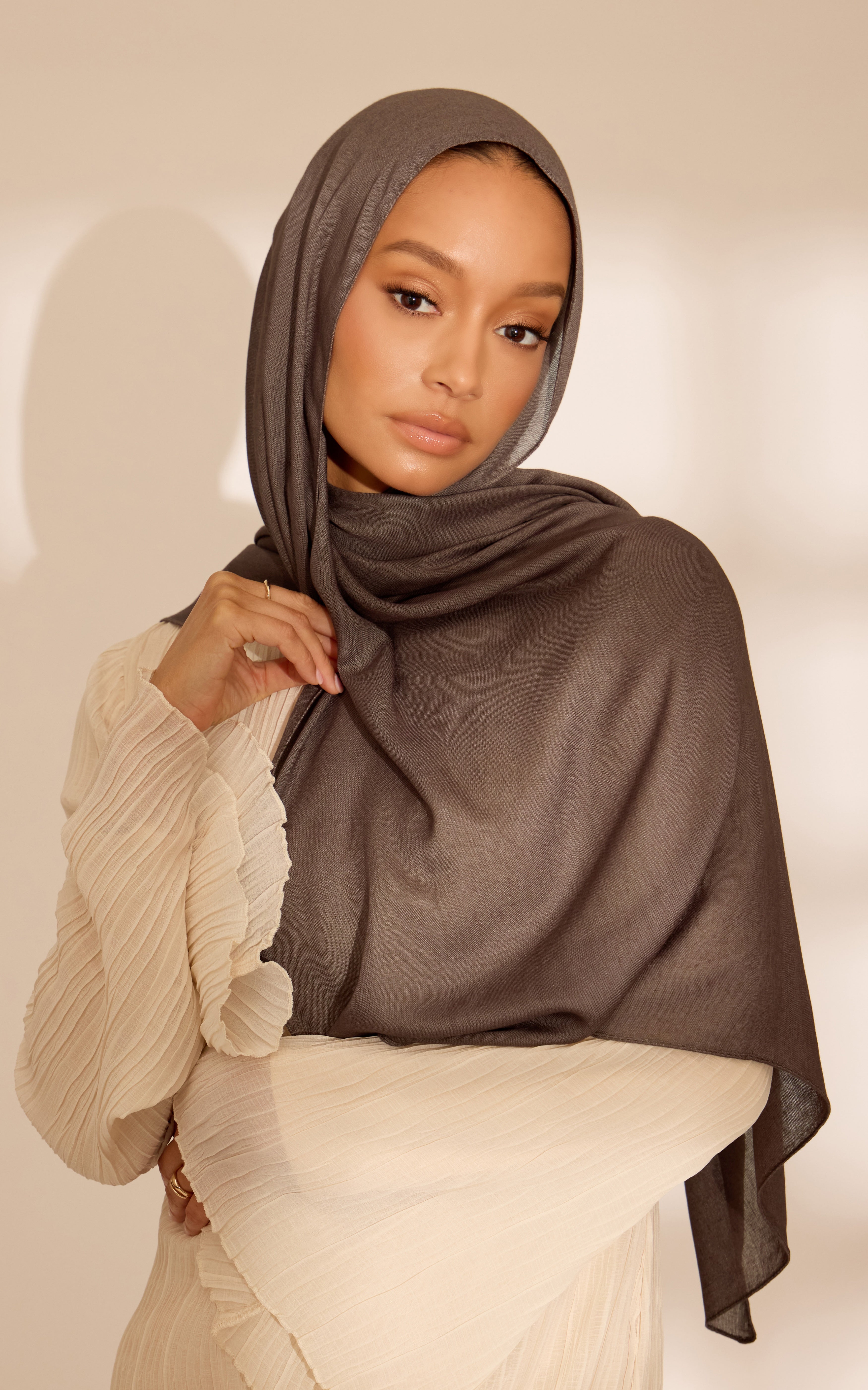 Solid Modal Premium TEAK Hijab $19.95 Free Shipping! | CULTURE Hijab Co.