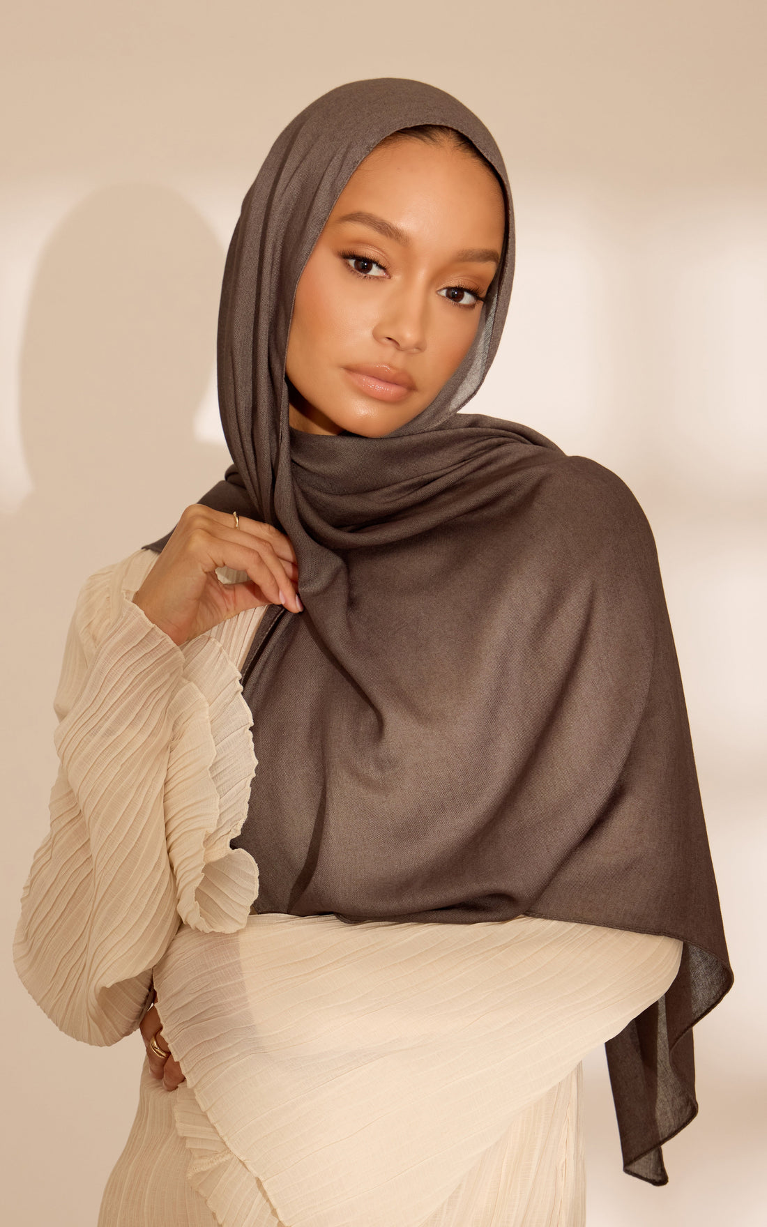 Teak Modal Hijab — Standard