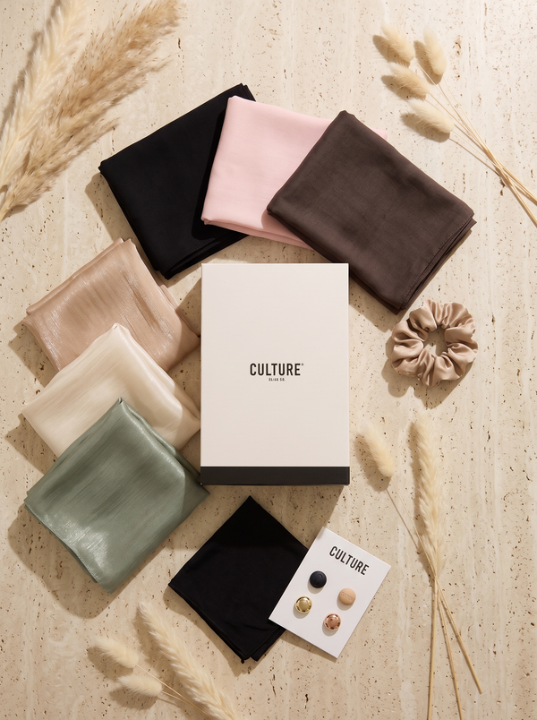 The Luxe Hijab Edit Gift Set gift set