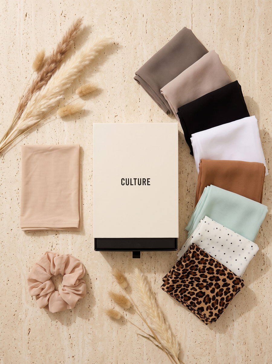 The Chiffon Collection Gift Set — the full gift set