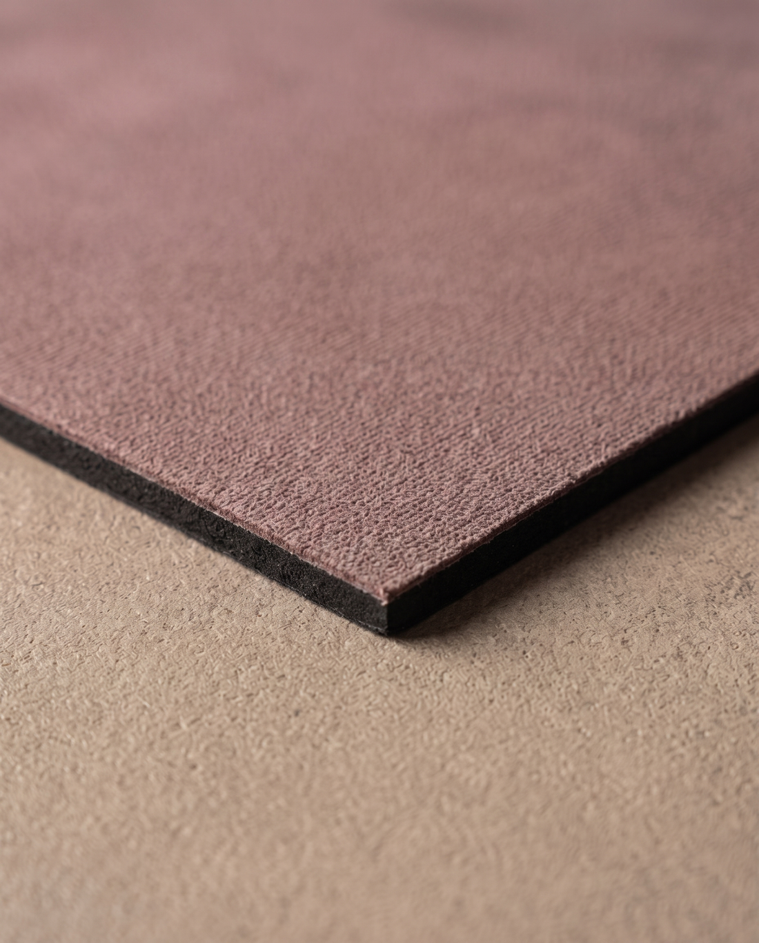 Dune Prayer Mat — edge: sueded fabric on dense rubber base