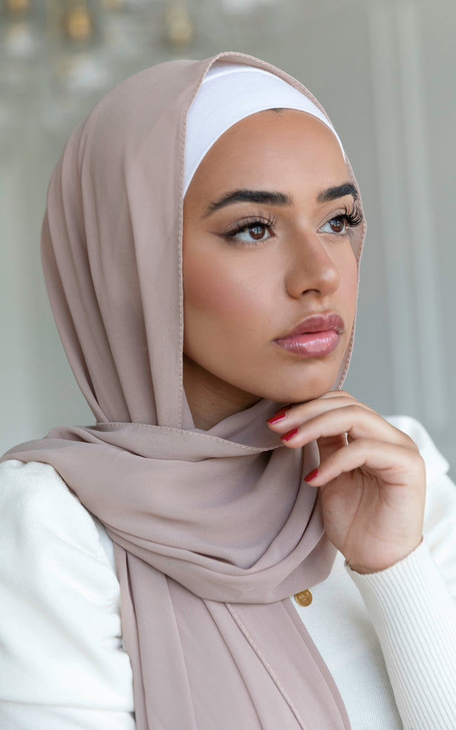 Cotton Under Scarf White Hijab Scarf $10 Free Shipping!